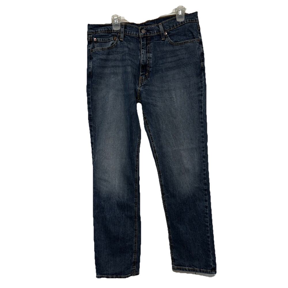 Levis 541 Athletic Fit Jeans 36x34 Blue Stretch Denim Classic Taper Normcore